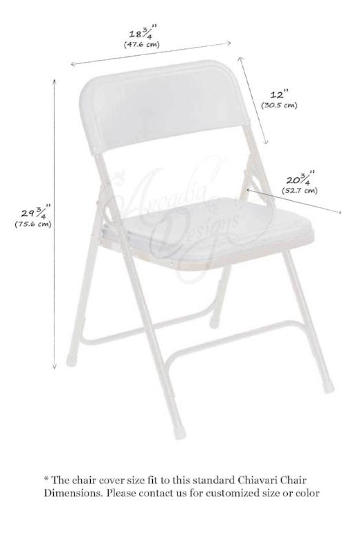 Arcadia Designs Wedding Folding Chair