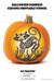 Skeleton cat Printable Halloween Pumpkin Carving Pattern Stencils Instant Download PDF DIY Pumpkin Lantern Carving Templates by arcadia designs llc