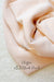 blush peach Silky soft Chiffon Napkins by Arcadia Designs LLC