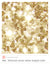 vintage light gold 3mm Glitz Sequin table runner by Arcadia Designs llc
